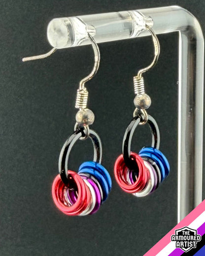 Genderfluid Small Ringlette Earrings