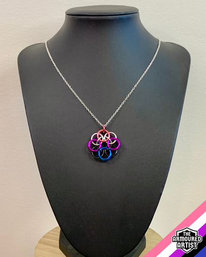 Genderfluid Helmchain Necklaces