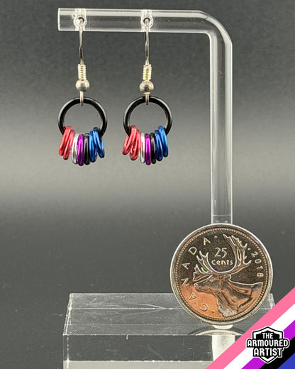 Genderfluid Small Ringlette Earrings