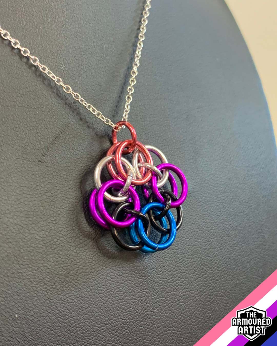Genderfluid Helmchain Necklaces