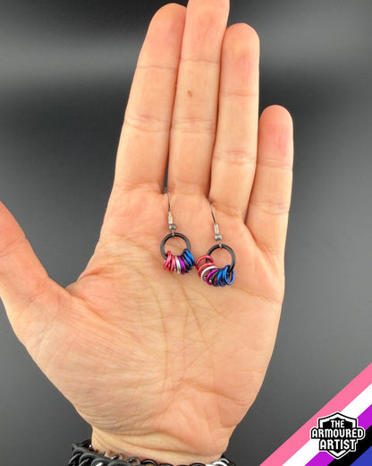Genderfluid Small Ringlette Earrings
