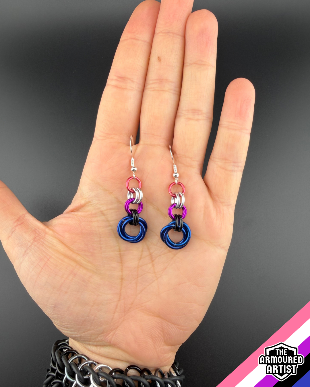 Genderfluid Dangling Earrings