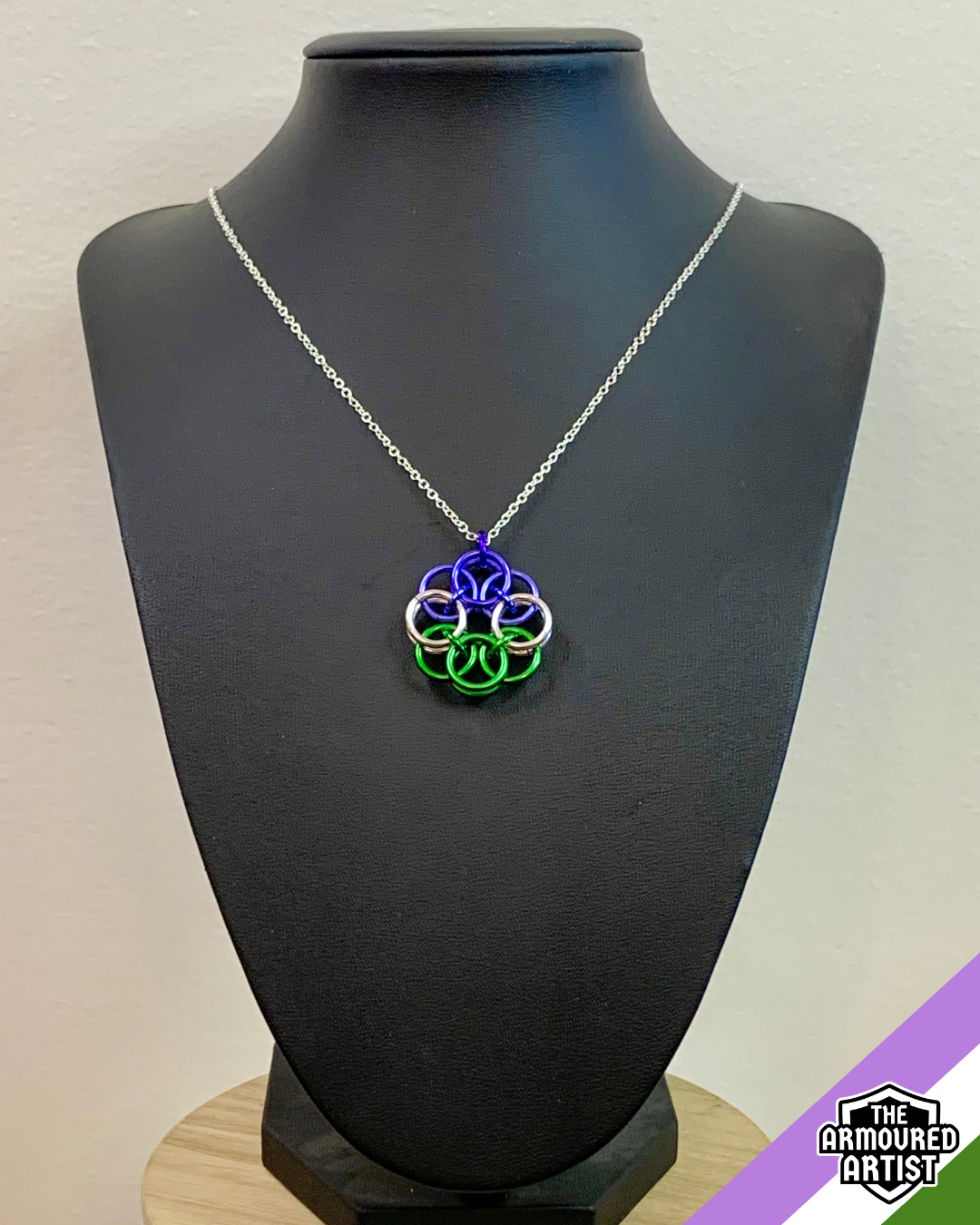 Genderqueer Helmchain Necklaces