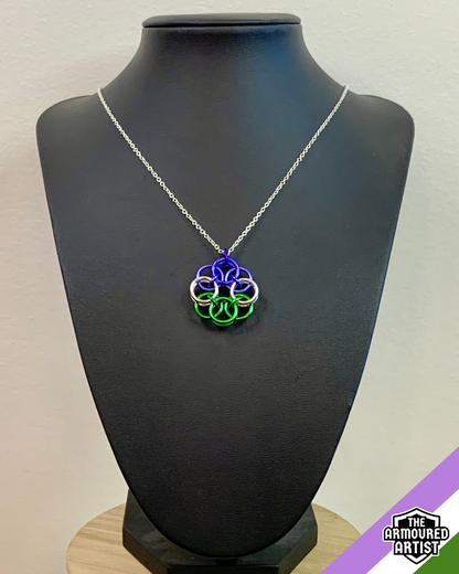 Genderqueer Helmchain Necklaces