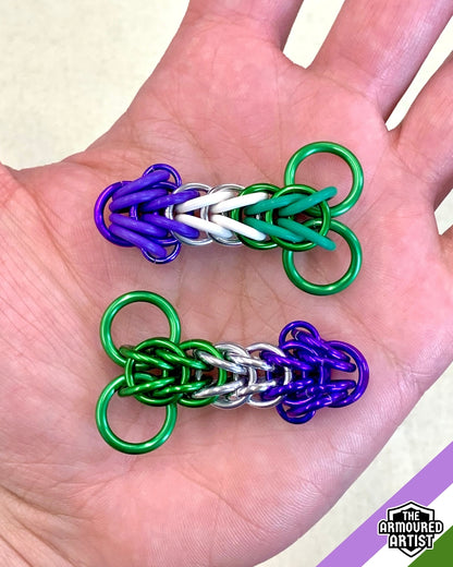 Genderqueer Pocket Rocket Keychains/Necklaces