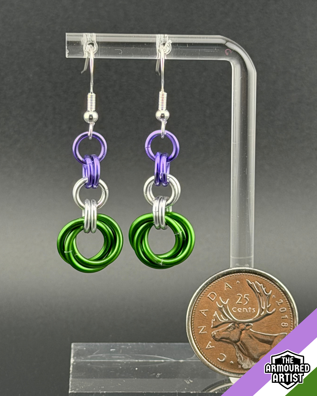 Genderqueer Dangling Earrings