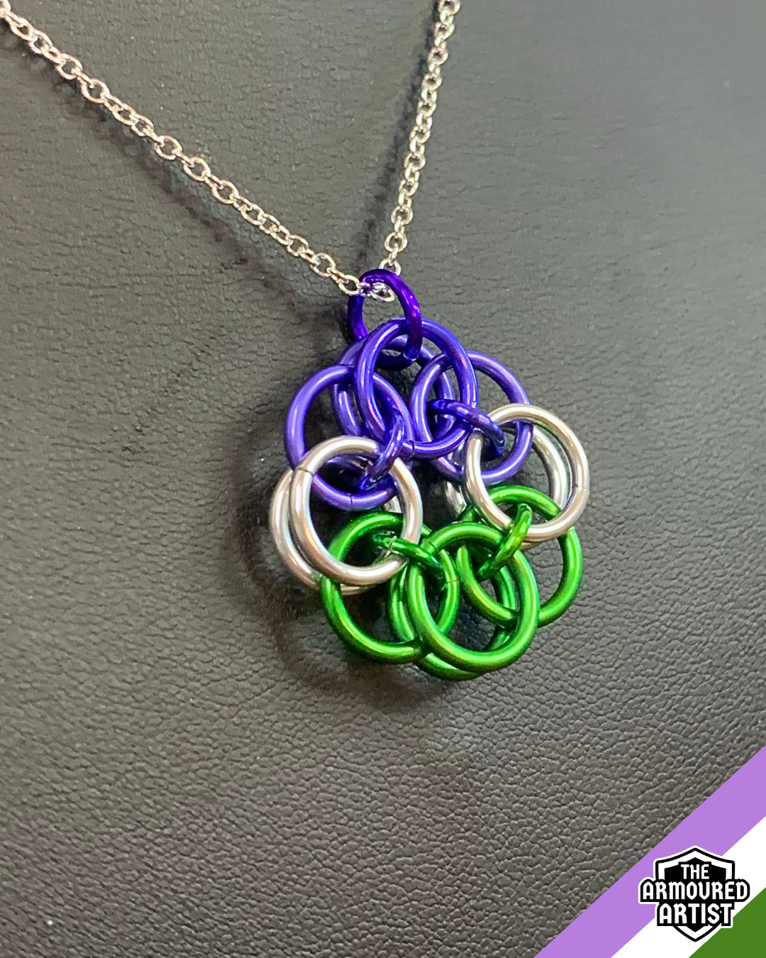 Genderqueer Helmchain Necklaces