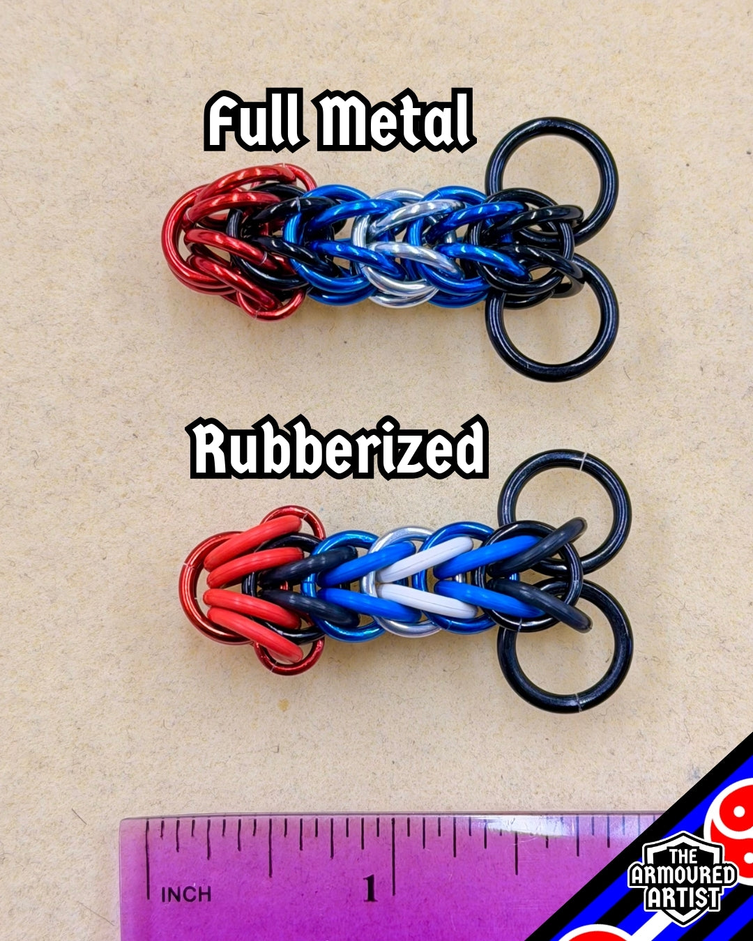 Kink Pride Pocket Rocket Keychains/Necklaces