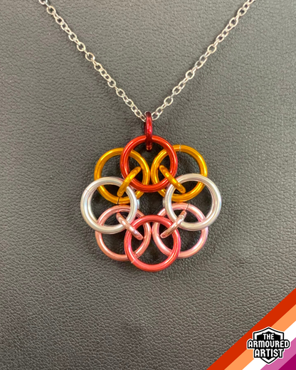 Lesbian Helmchain Necklaces