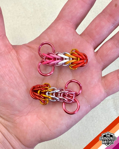 Lesbian Pocket Rocket Keychains/Necklaces