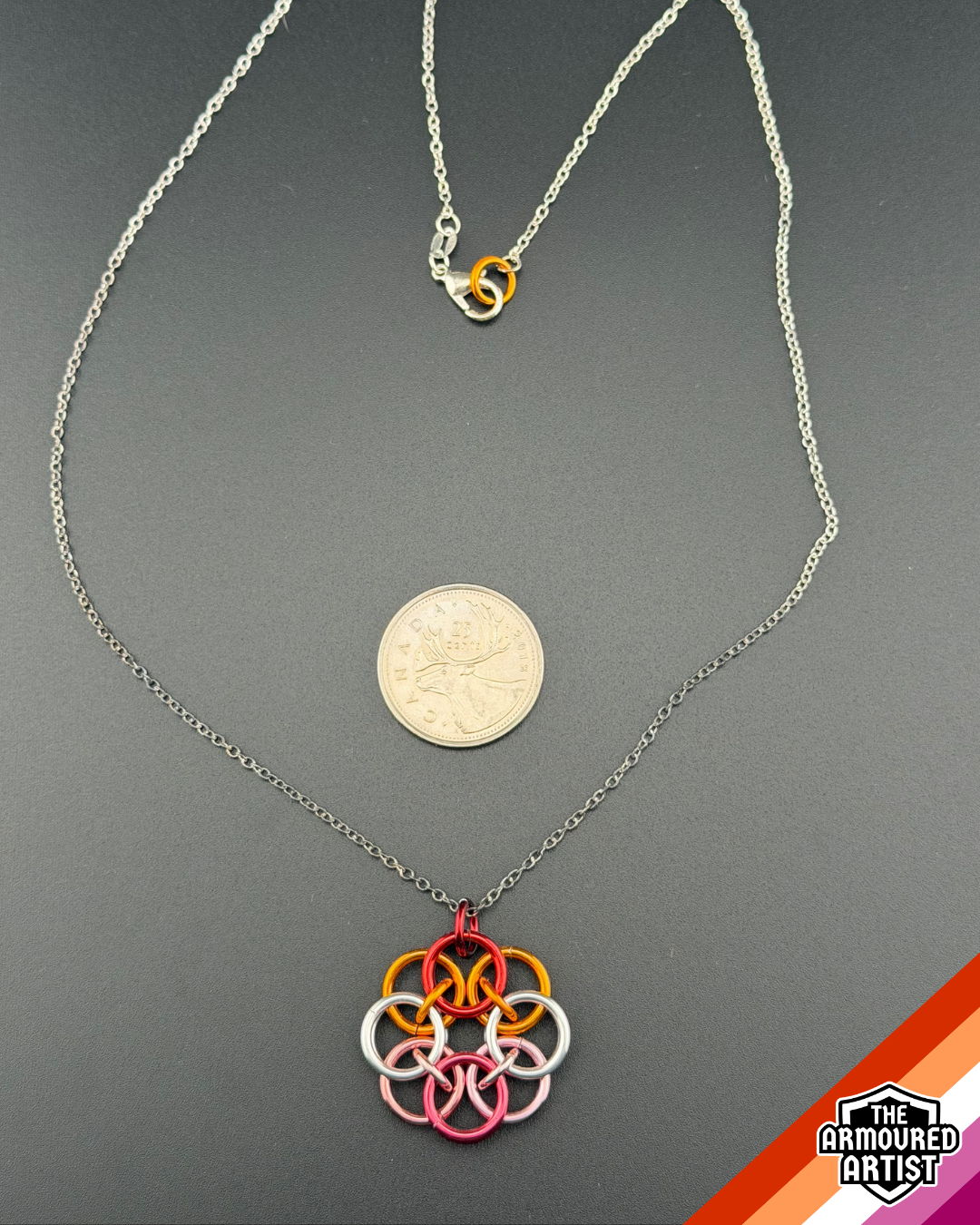 Lesbian Helmchain Necklaces