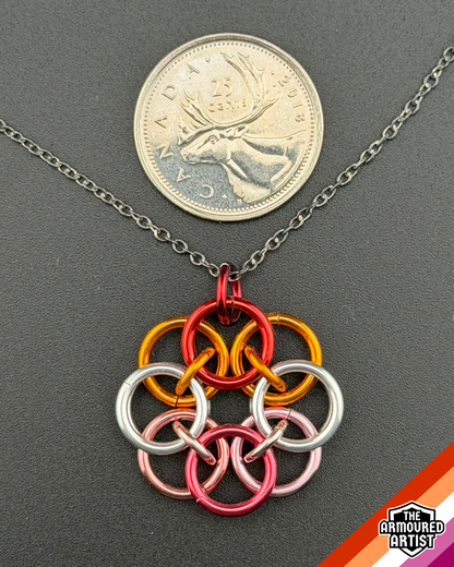 Lesbian Helmchain Necklaces