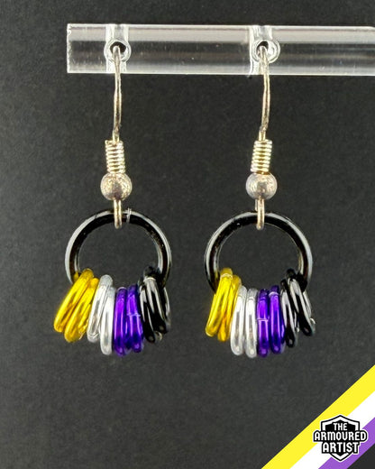Nonbinary Small Ringlette Earrings