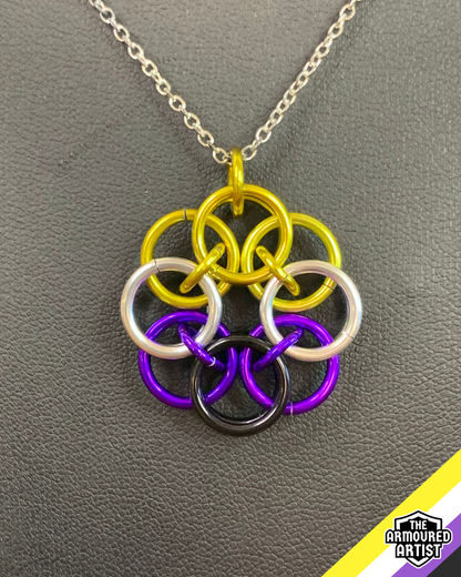Nonbinary Helmchain Necklaces