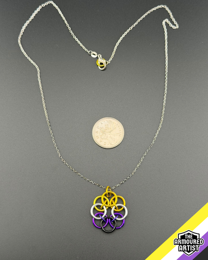 Nonbinary Helmchain Necklaces