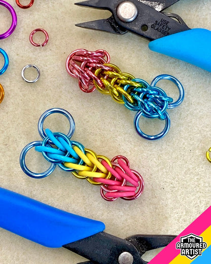 Pansexual Pocket Rocket Keychains/Necklaces