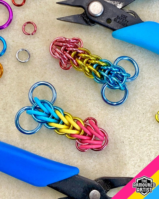 Pansexual Pocket Rocket Keychains/Necklaces