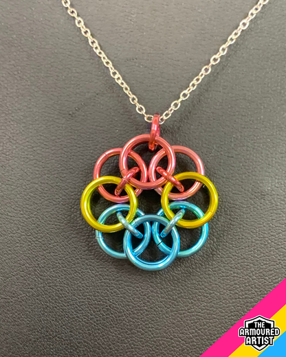 Pansexual Helmchain Necklaces