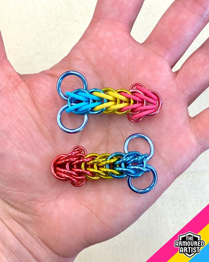 Pansexual Pocket Rocket Keychains/Necklaces