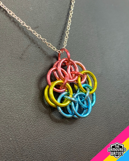 Pansexual Helmchain Necklaces