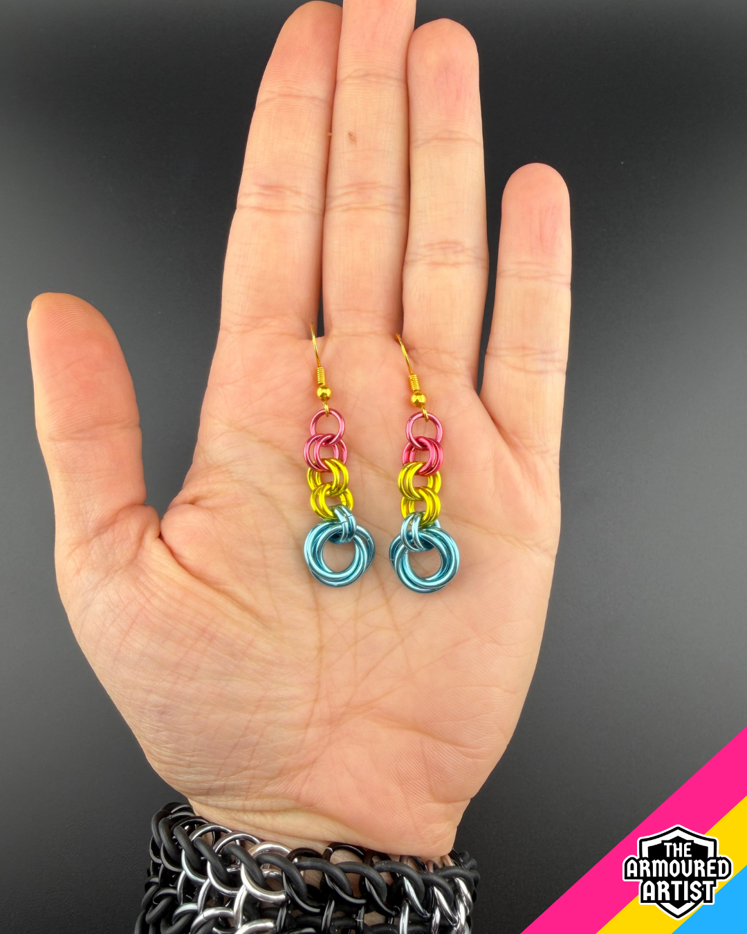 Pansexual Dangling Earrings