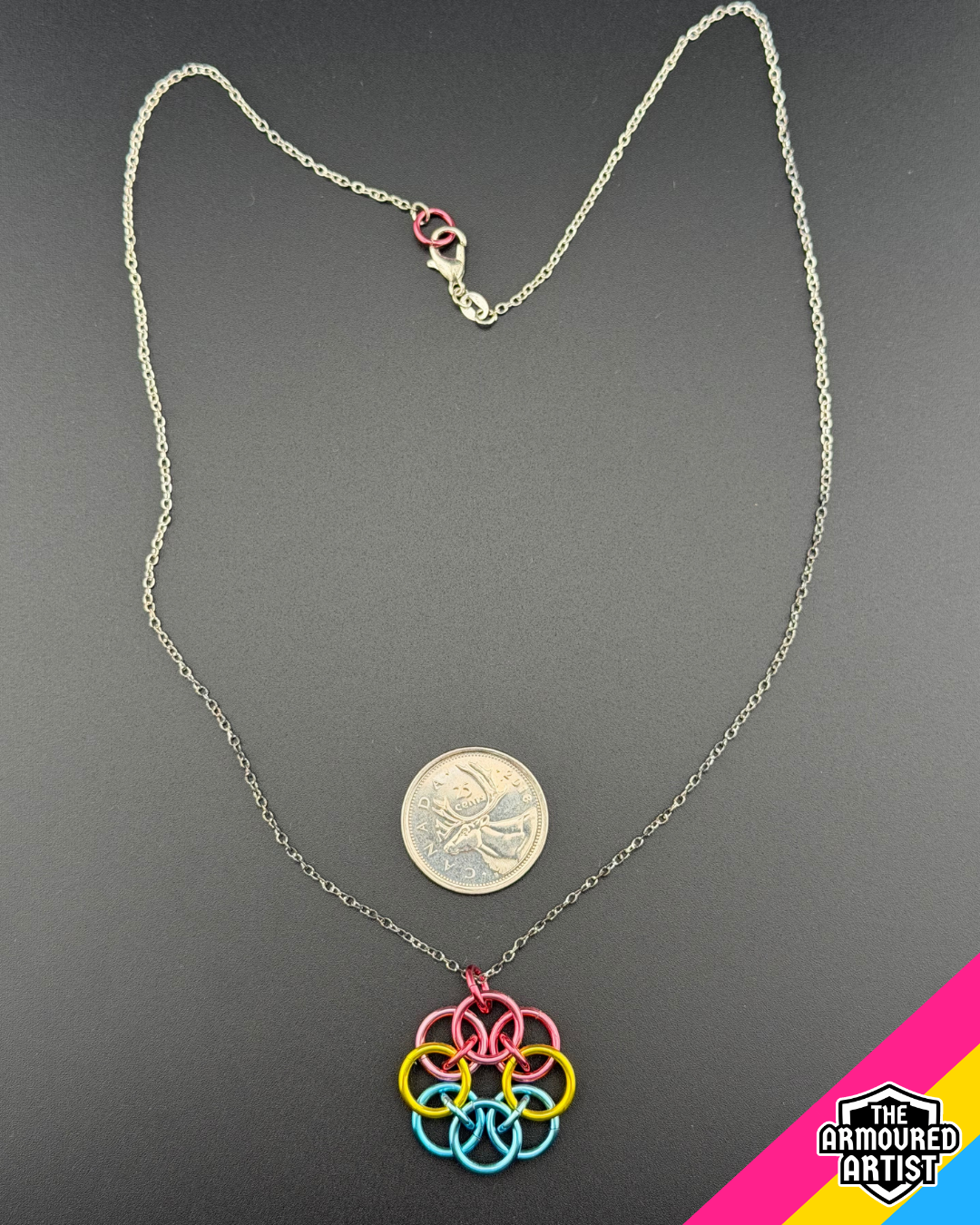 Pansexual Helmchain Necklaces