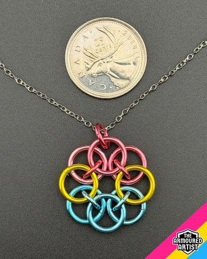 Pansexual Helmchain Necklaces
