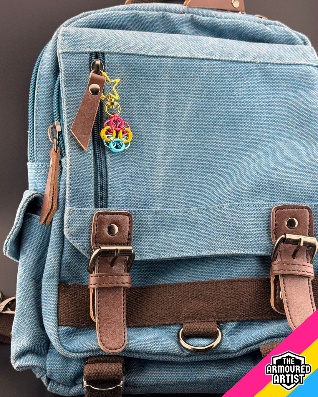 Pansexual Flexible Helmchain Keychains