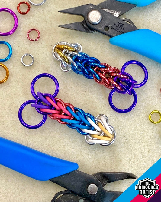 Polymory (New Flag) Pocket Rocket Keychains/Necklaces
