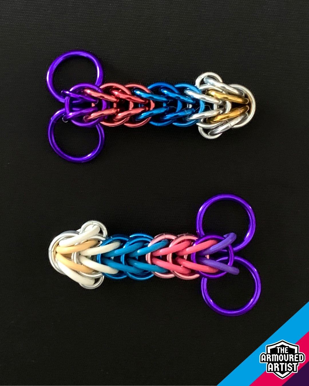 Polymory (New Flag) Pocket Rocket Keychains/Necklaces