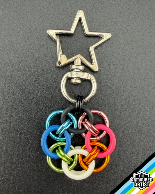 Queer Flexible Helmchain Keychains
