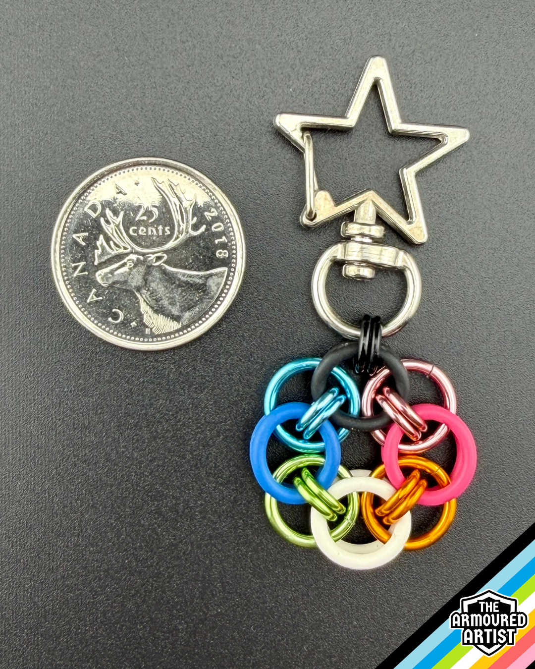 Queer Flexible Helmchain Keychains