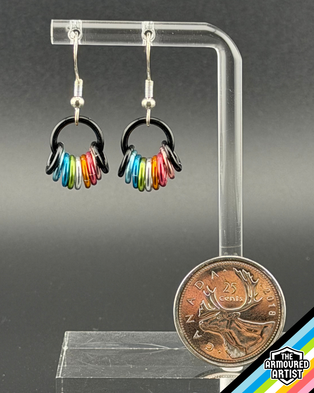 Queer Small Ringlette Earrings
