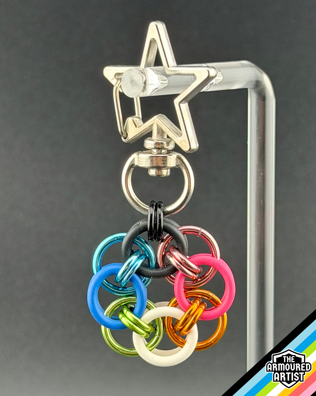 Queer Flexible Helmchain Keychains