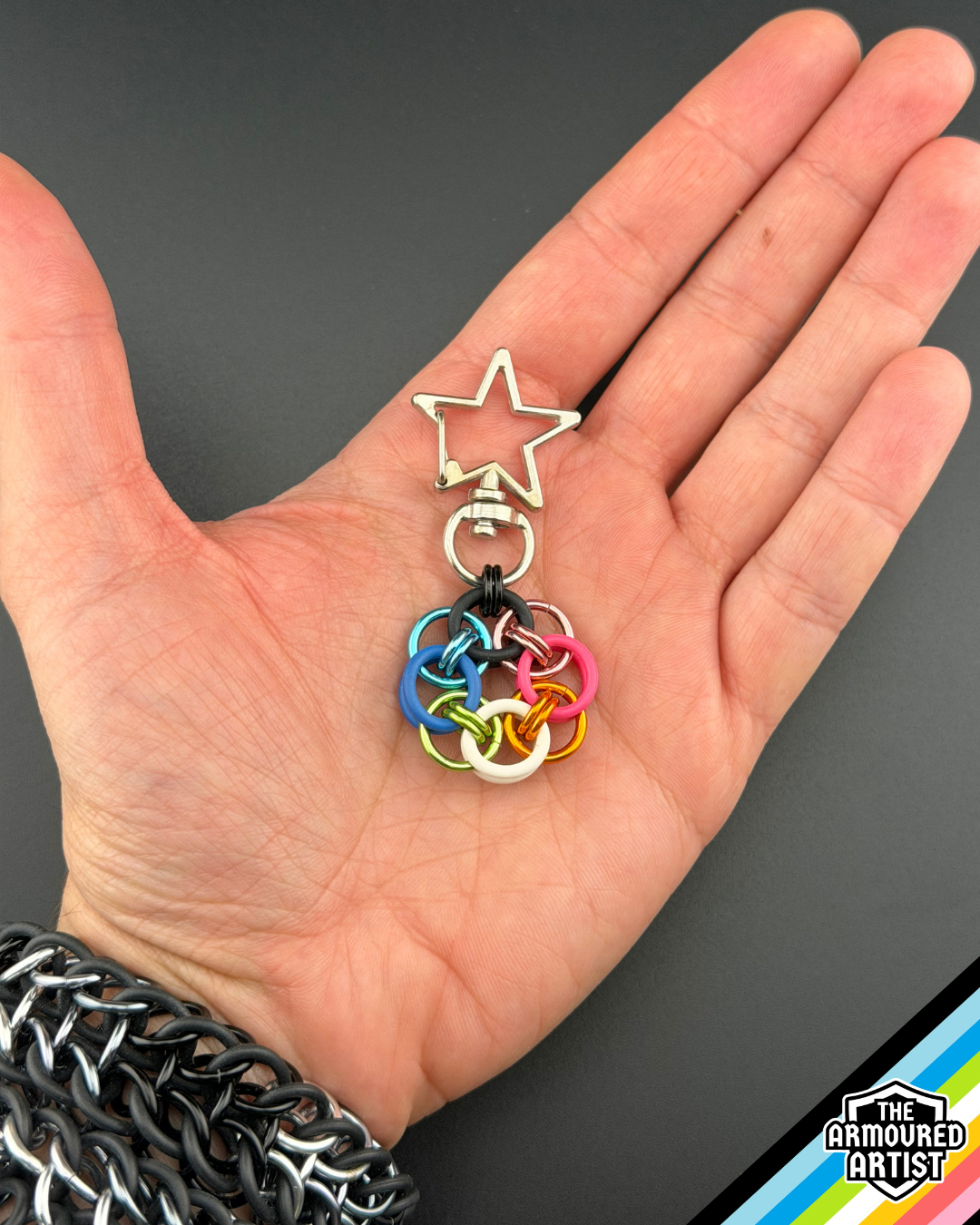 Queer Flexible Helmchain Keychains