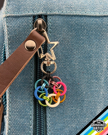 Queer Flexible Helmchain Keychains