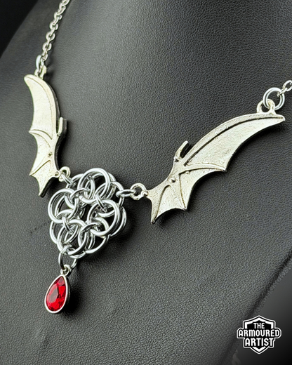 Silver Vampiric Necklace