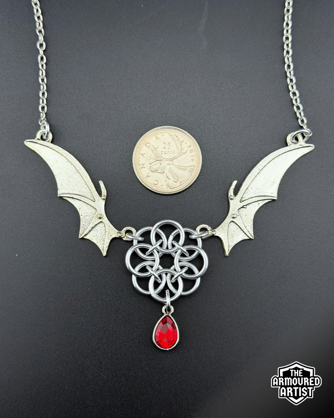 Silver Vampiric Necklace