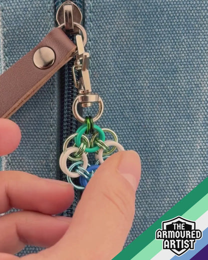 Gay (Man Love Man) Flexible Helmchain Keychains