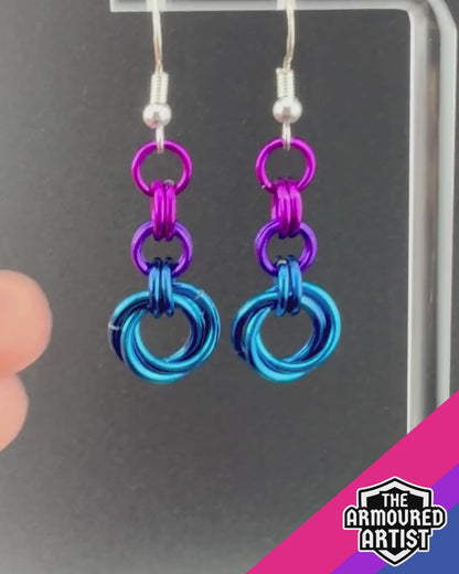 Bisexual Dangling Earrings
