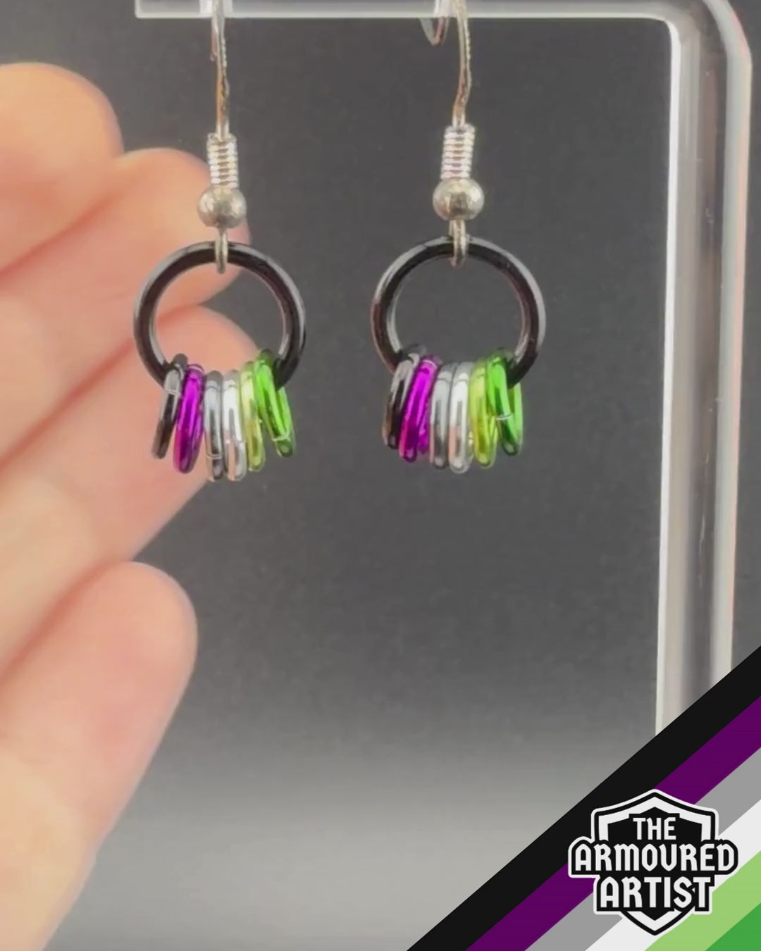 AroAce Ringlette Earrings
