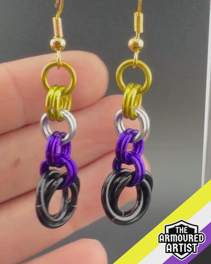 Nonbinary Dangling Earrings