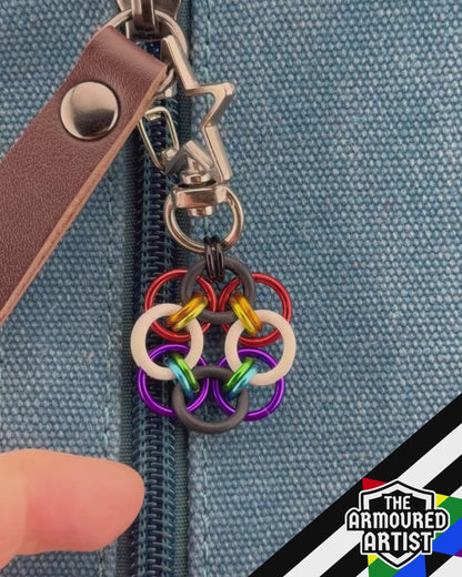 Ally Flexible Helmchain Keychains