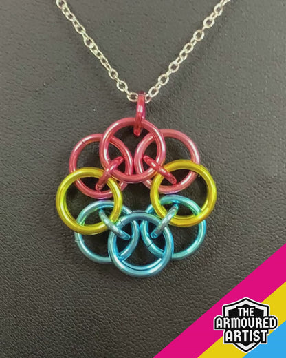 Pansexual Helmchain Necklaces